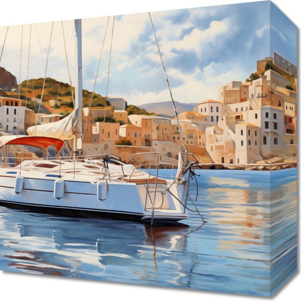 Bild 30x30cm Drift auf dem Wasser