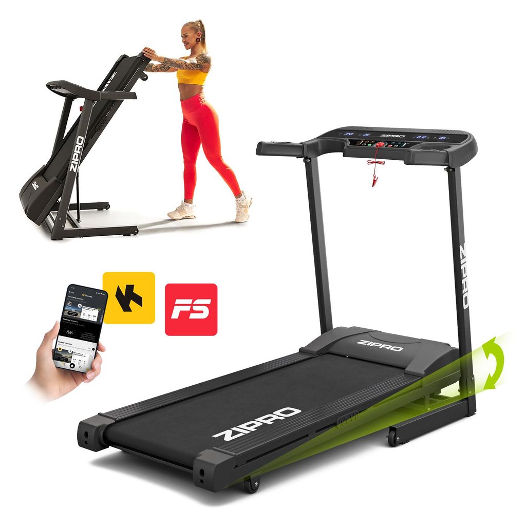 Zipro Pulse skladací bežecký pás pre domáci tréning, do 130 Obrázok produktu 