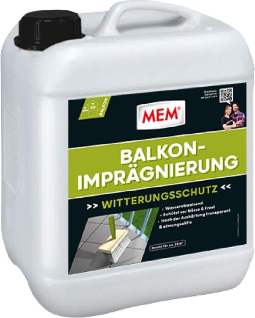 MEM Balkon-Imprägnierung 5 l Produktbild 