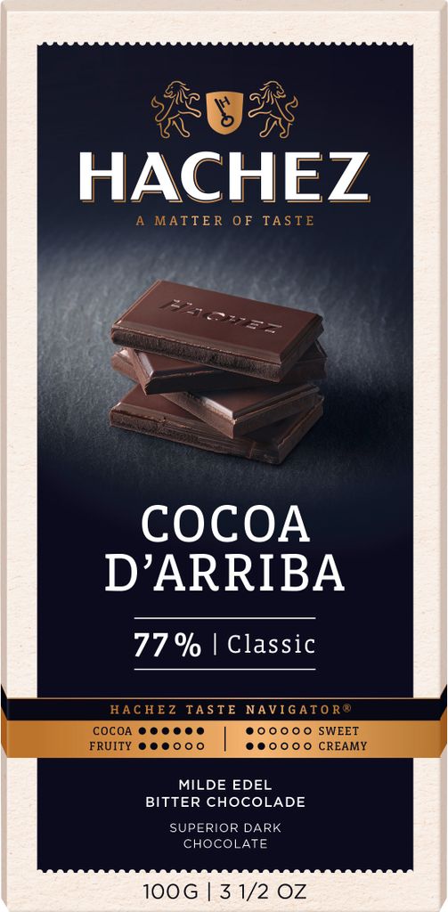 Hachez Cocoa Arriba Classic hořká čokoláda 100g Obrázek produktu 