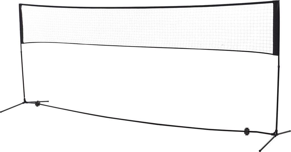 Badmintonnetz 94/158cm faltbares Volleyballnetz mit Transporttasche 2-Fach-Höhenverstellbar Tennisnetz Badminton Netz tragbares Set für Tennis Fe...