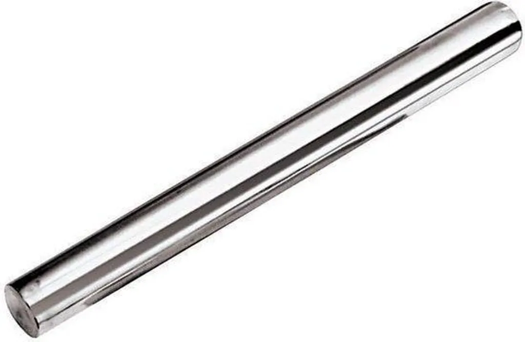 Rouleau à pâtisserie inox anti-adhésif 45cm avec surface ultra lisse