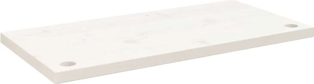 Rinnova il Tavolo con il Piano vidaXL Bianco in Pino 80x40 cm