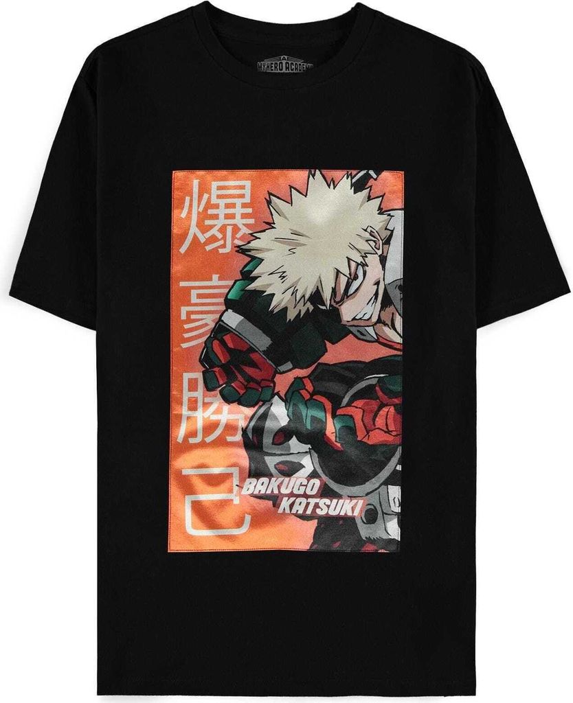 My Hero Academia T-Shirt - Bakugo Katsuki (schwarz) XL Produktbild 