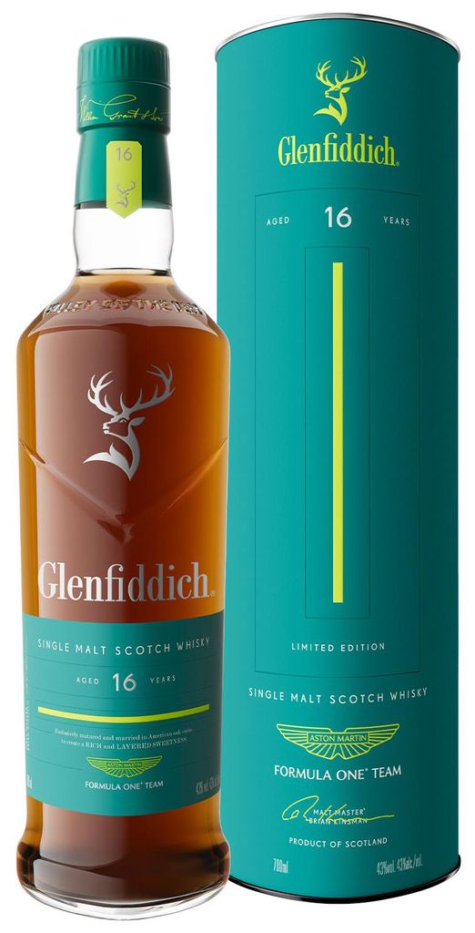 Glenfiddich 16 Jahre - Aston Martin - American Oak Matured Produktbild 