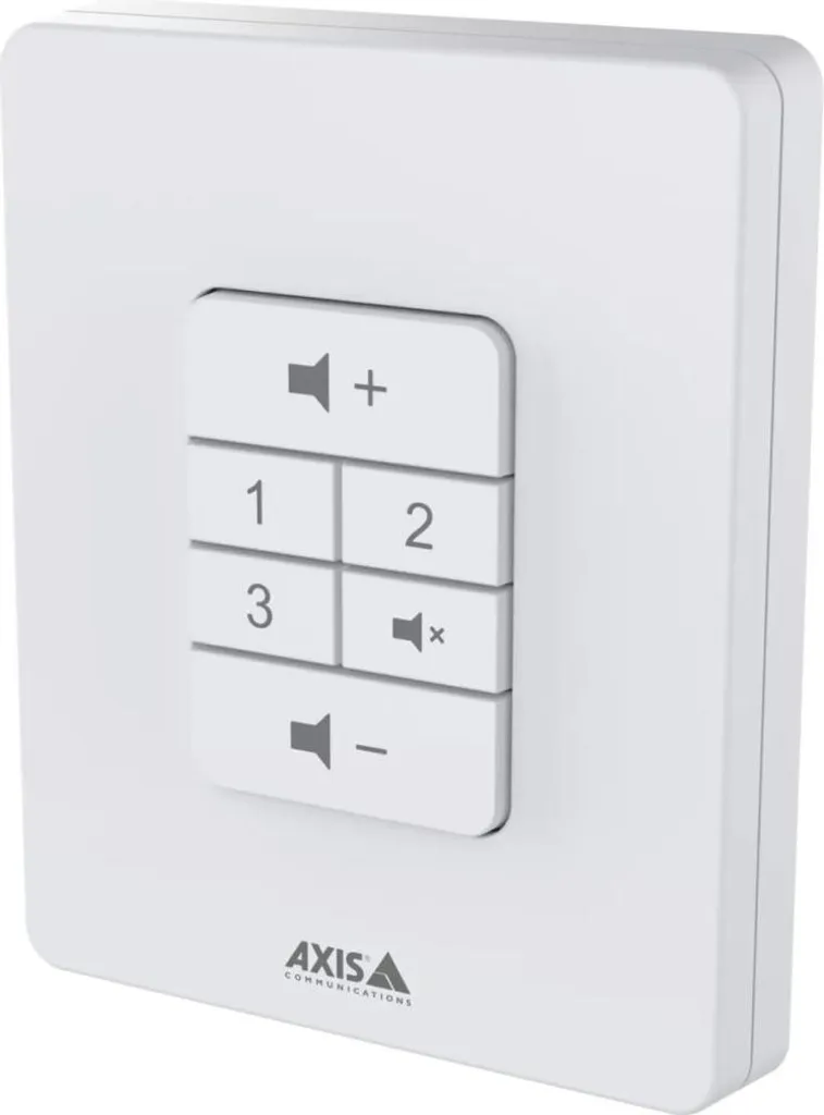 Axis C8310 Régulateur de volume numérique mural blanc en plastique 12V