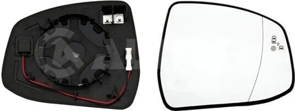 Miroir de rétroviseur droit anti angle mort pour Ford Focus III