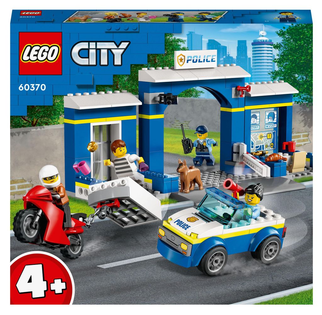 LEGO 60370 City Ausbruch aus der Polizeistation Spielset, Produktbild 