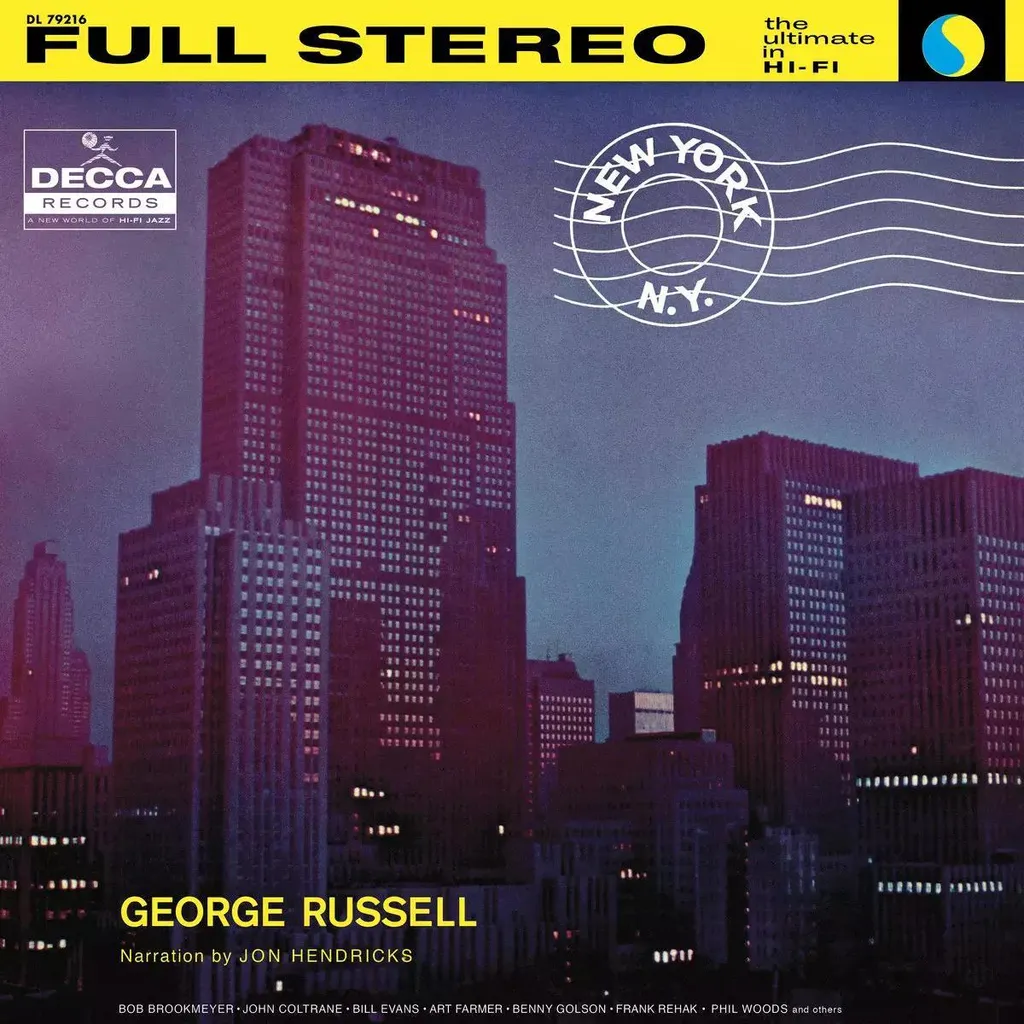 Album Vinyle George Russell New York, N.Y. LP Idéal pour Collectionneur