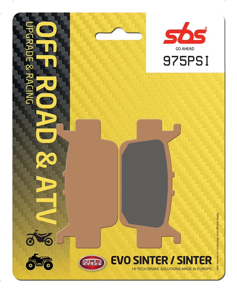 Plaquettes SBS 975 PSI contre le fading de freinage en Offroad Racing