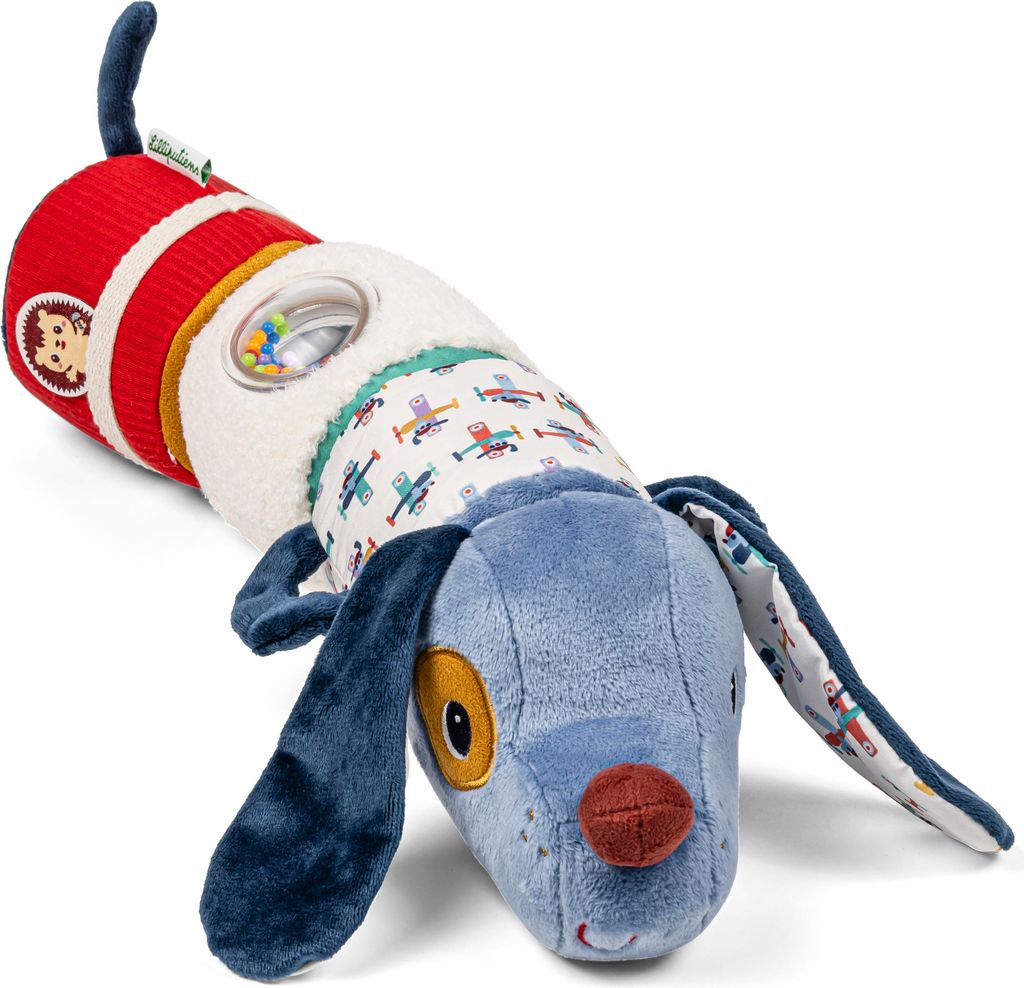 Lilliputiens Musikrolle Hund Jules - interaktives Babyspielzeug mit Geräuschen