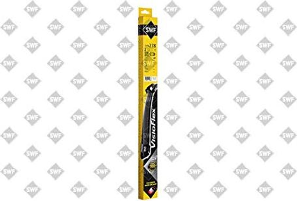 SWF Visioflex Spazzola Tergicristallo Flat Blade Con Spoiler, Lato Guida Sx, 600mm E 350mm