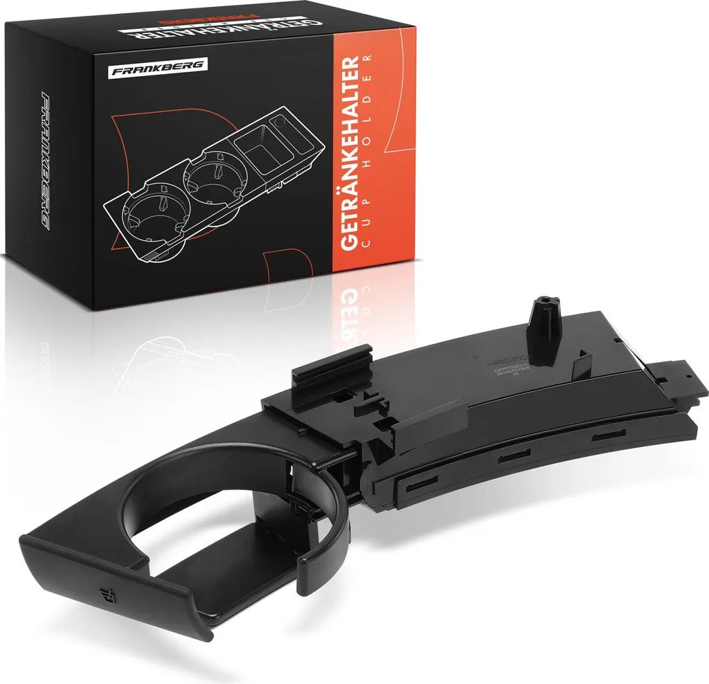 Porte-gobelet Frankberg pour BMW Z4 E85 E86 Coupé Roadster - Noir