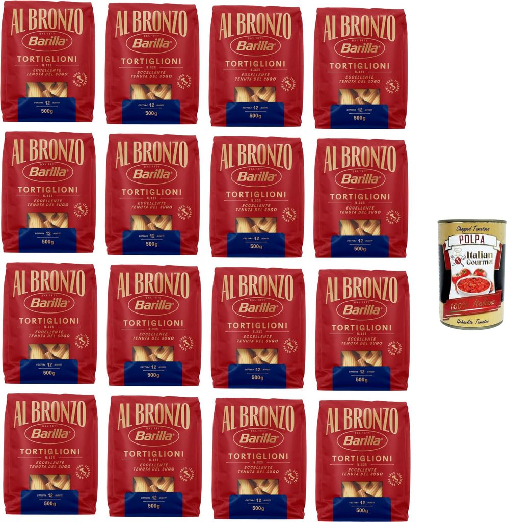 Al Bronzo Pasta Tortiglioni Bronze Gezogene Pasta Rohe Produktbild 