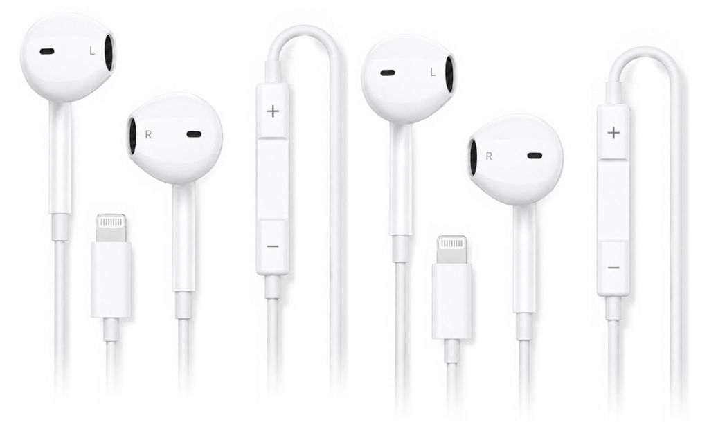 2x Lightning In-Ear Kopfhörer mit Mikrofon – Kabelgebundene Produktbild 