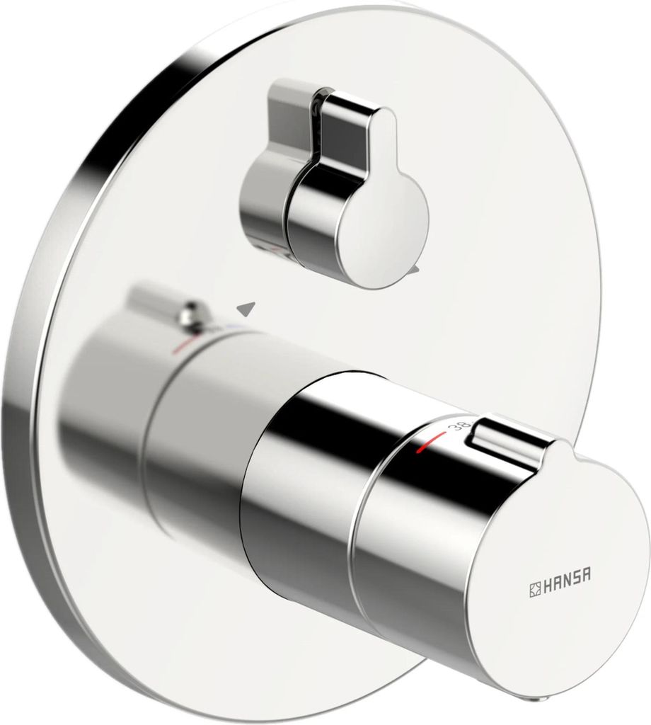 Hansa Fertigmontageset HANSAHOME für Thermostat-Wannen-Batterie ohne Sicherungseinrichtung verchromt