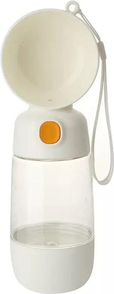 INF Tragbarer Haustier Wasser- und Futterbehälter - 400ml Wasser, 182ml Futter