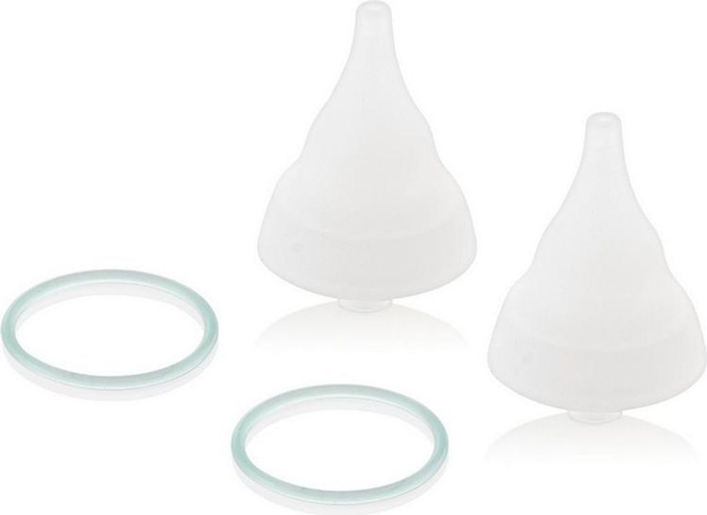 Miniland Baby caps and rings nasal care, Weiß
