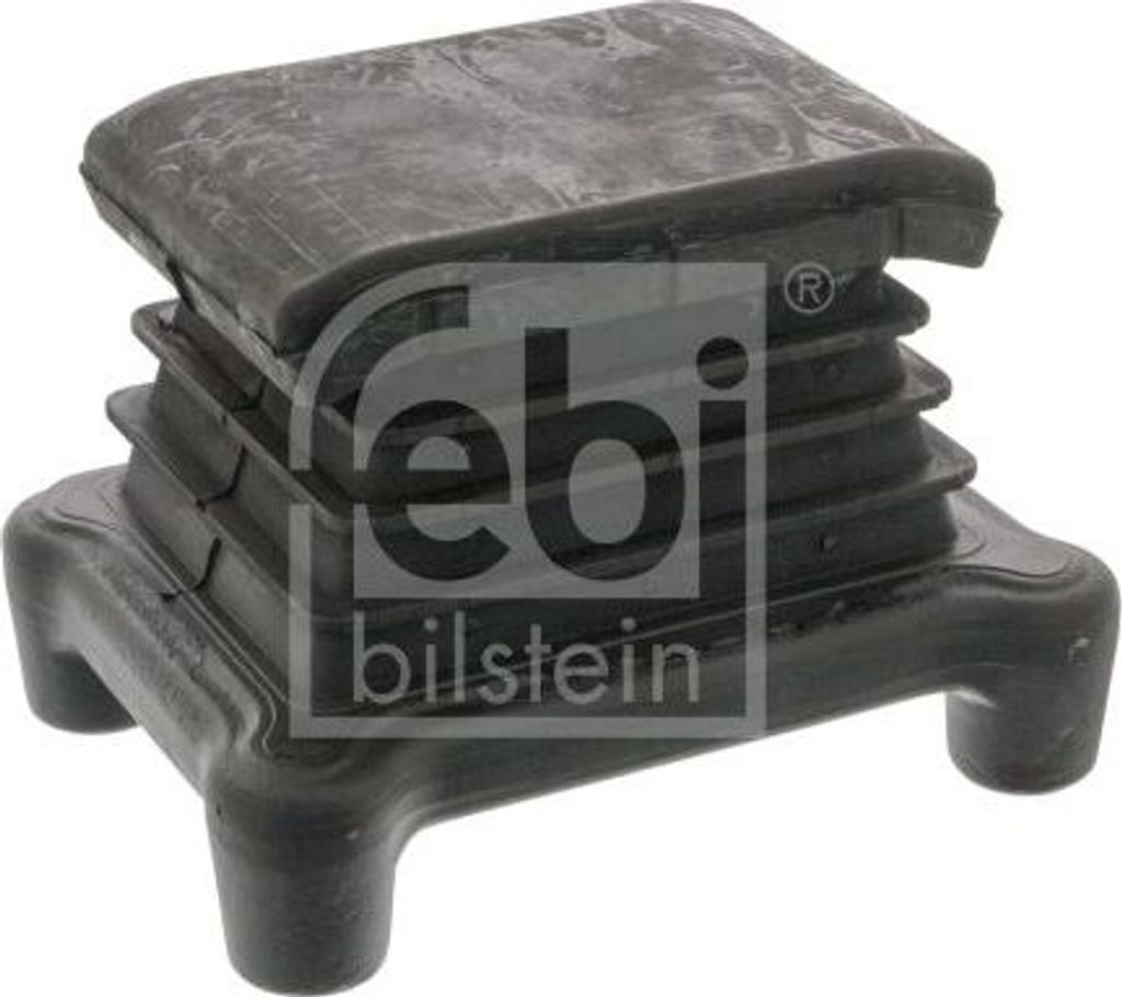 FEBI BILSTEIN Lager Parabelfeder 48796 Hinten Links Hinten Rechts für MAN TGA 154mm 182mm 125mm Gummi 1,160kg