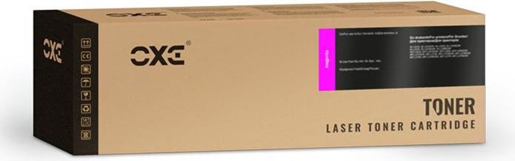 Toner OXE Ersatz HP 207A W2213A Color LaserJet Pro M255dw, M255nw, MFP M282nw, MFP M283cdw, MFP M283fdn, MFP M283fdw 1,25K Magenta (mit Chip)