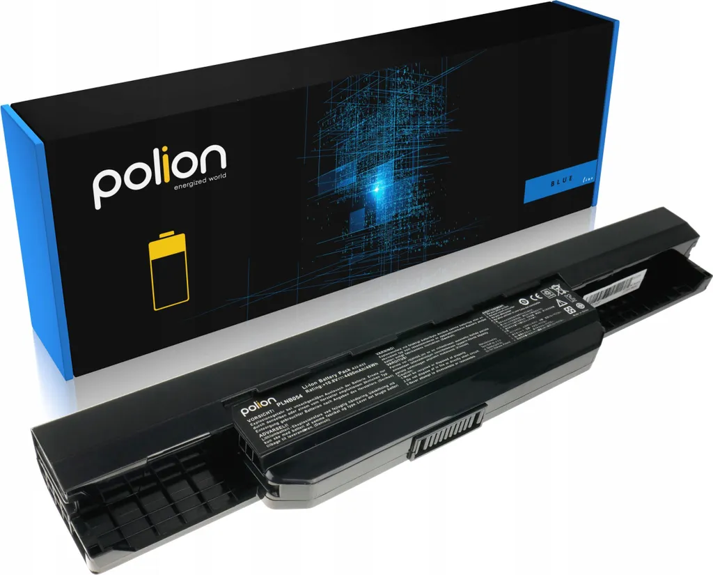 Batterie Ordinateur Portable POLION pour ASUS A32-K53 Li-Ion 4400 mAh