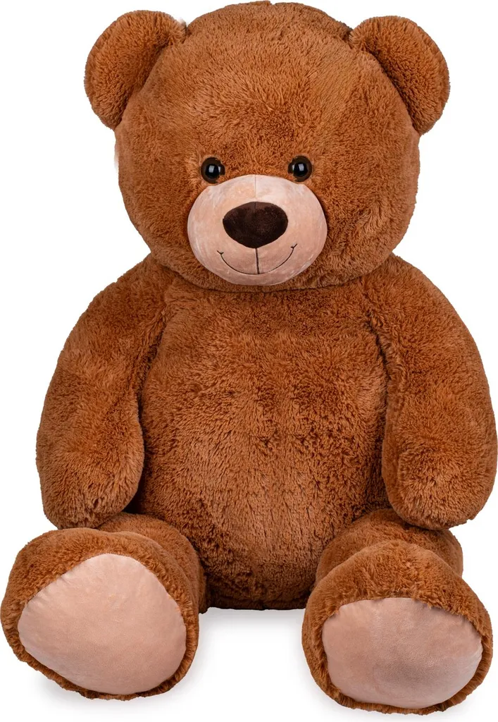 Grand ours en peluche 130cm marron Friends Teddy Bear soyeux et doux