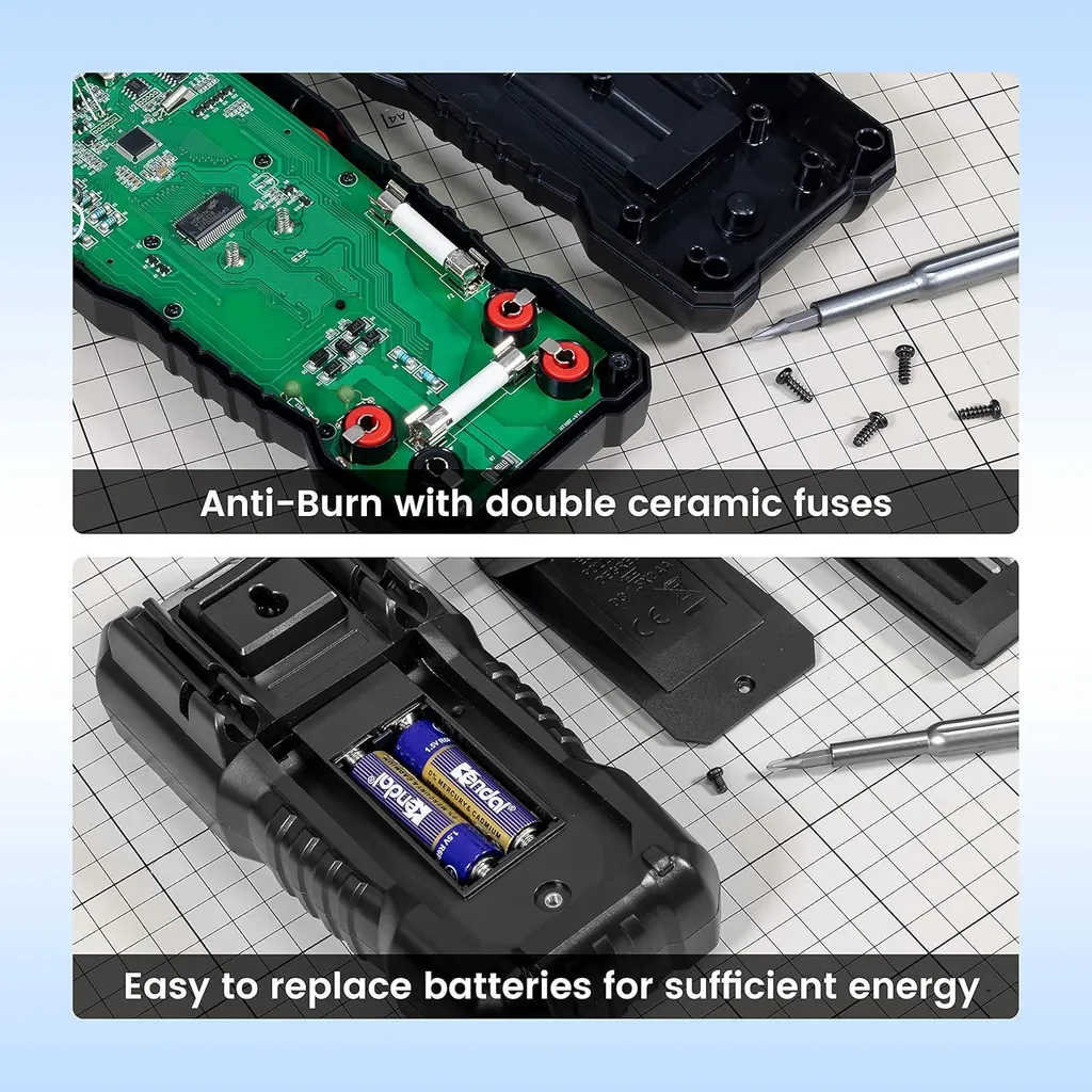 Multimètre Numérique KAIWEETS HT118E True RMS 20000 Comptes Haute Précision