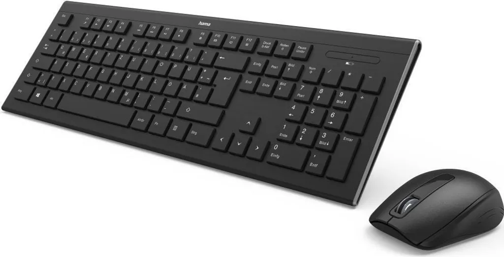 Combo Clavier Souris sans Fil Hama Cortino QWERTY Ukrainien 89182664