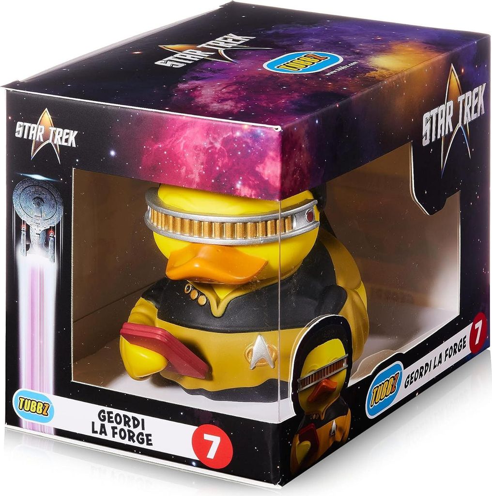 Numskull Star Trek Tubbz Figura in PVC Geordi La Forge Immagine del prodotto 