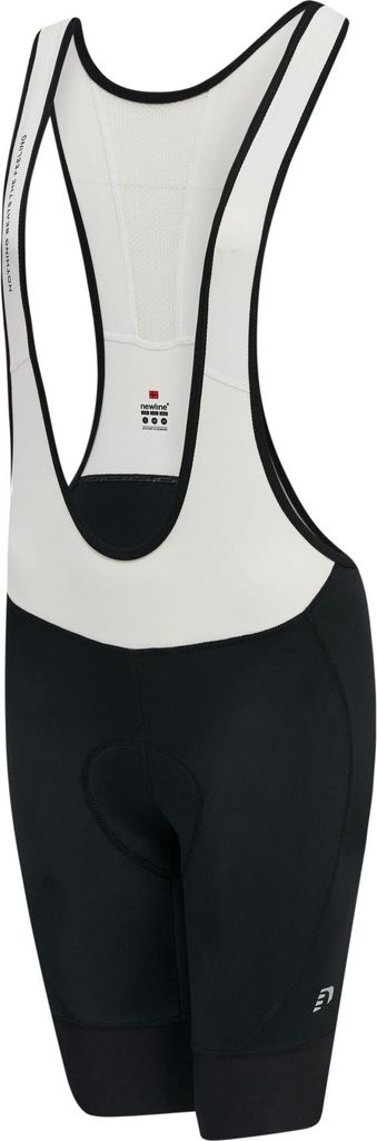 newline Womens Core Bike Panel Bib Shorts - black/white, Größe:XS