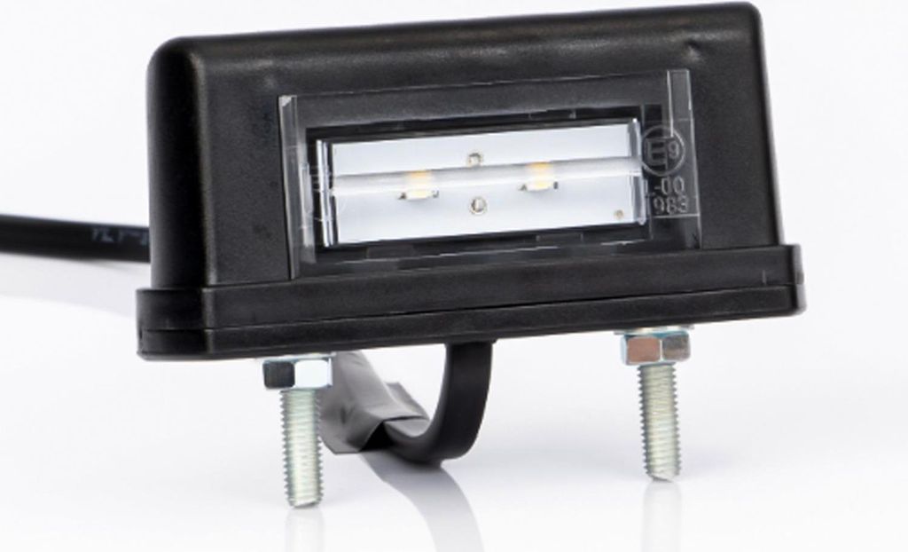 FRISTOM FT-016 LED Kennzeichenleuchte E9 EMV Kennzeichenbeleuchtung Ersatzteil für Anhänger für Anhänger und Nutzfahrzeuge