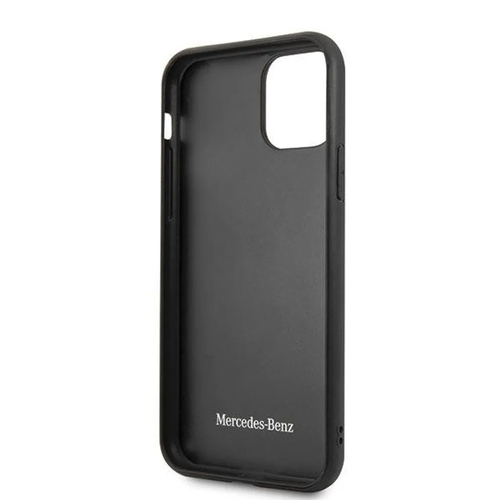 Cover iPhone 11 Pro Max Mercedes Wood Line | Palissandro Marrone - 4