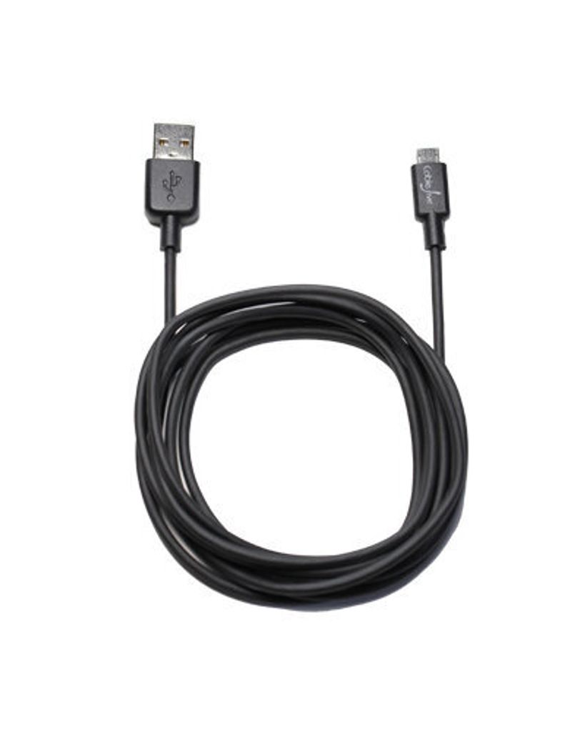 CableJive xlSync USB-Micro USB Kabel, 2 m, schwarz