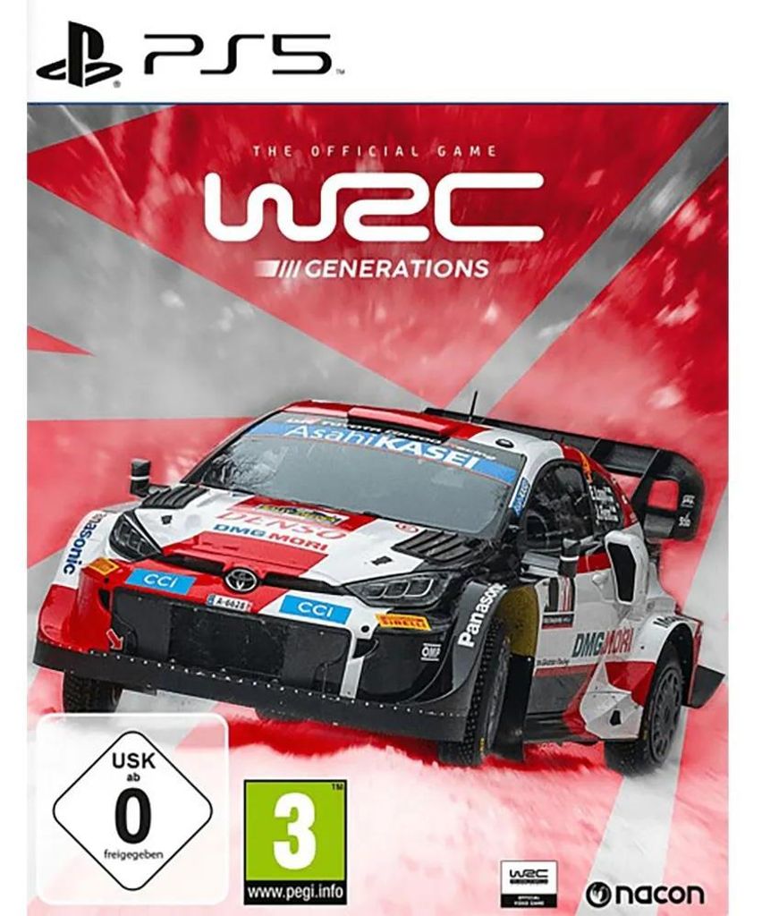 NACON WRC Generations PS5, PlayStation 5, Multiplayer-Modus Produktbild 