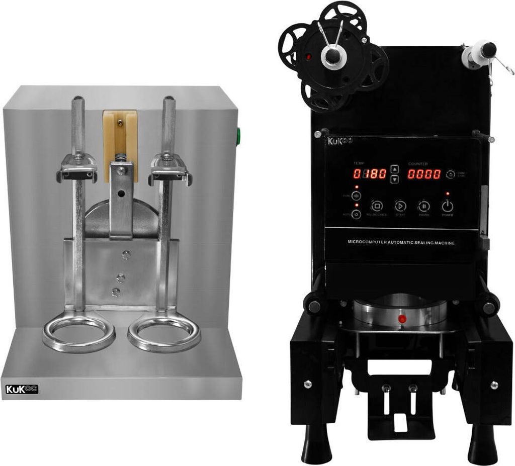 Vollautomatische Bechersiegelmaschine & Doppel Produktbild 
