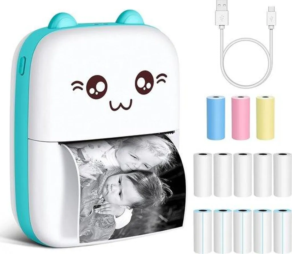 Imprimante Equivera Mini - Kit de démarrage complet pour photo de poche