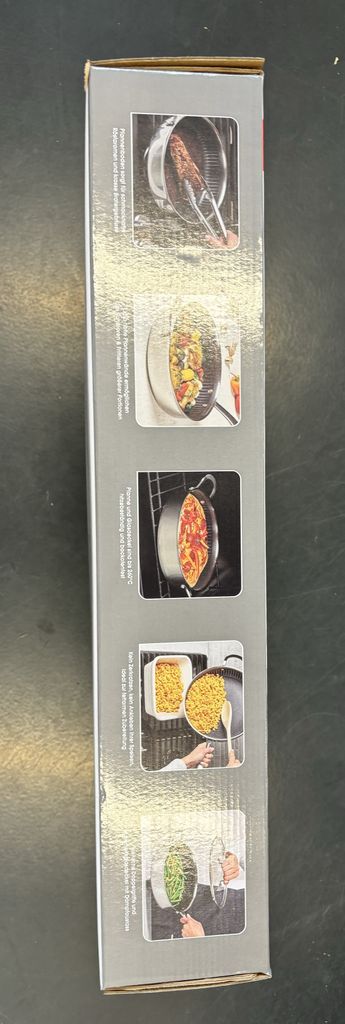 Livington Titan Pan 28cm - Edelstahl Hochrand-Pfanne - Produktbild 9