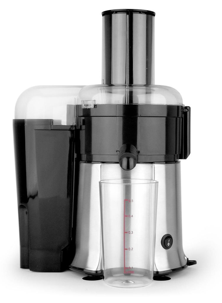 Gastroback Vital Juicer Pro, Zentrifugal-Entsafter, Silber, Produktbild 