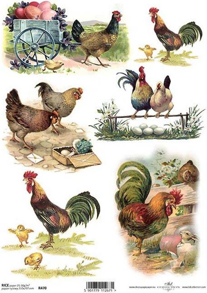 ITD Reispapier Decoupage Bastelpapier Softpapier Produktbild 