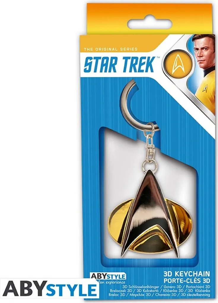 Replica Portachiavi Star Trek Comunicatore TNG - Metallo Die-Cast 3D