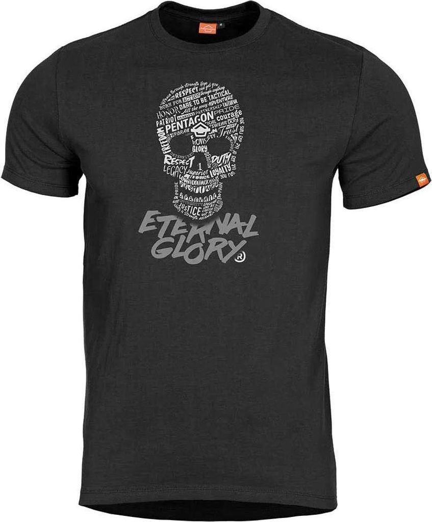 Pentagon Ageron Eternal Glory Kurzarm-t-shirt Schwarz L Herren Schwarz L