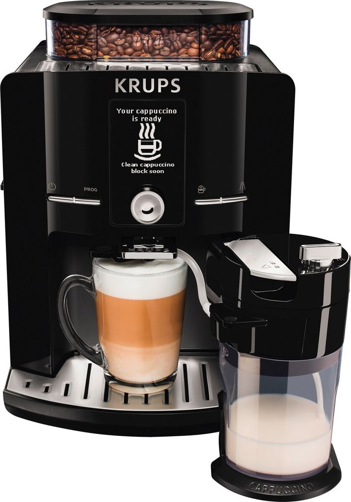 Kávovar Krups EA829810, Latt'Espress čierny Obrázok produktu 11