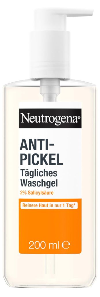 Neutrogena Anti-Pickel Waschgel 200ml sanft mit 2% Produktbild 