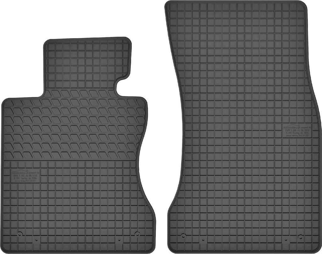 Vorne Gummimatten Gummi Fußmatten für BMW 5 E61