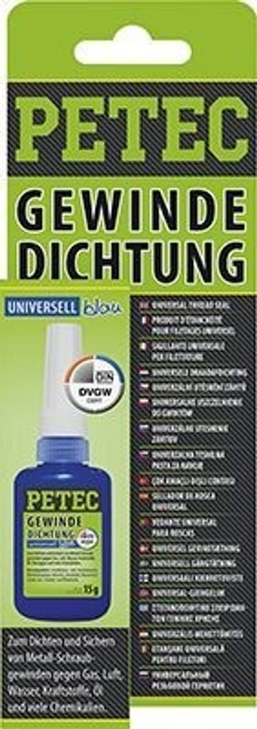 PETEC Gewindedichtstoff 97215 Tube 15ml Produktbild 