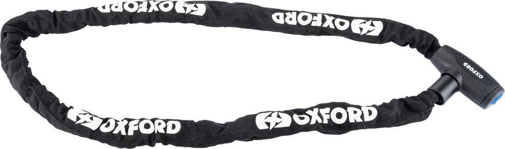Oxford GP Chain Round General Purpose Chainlock 8mm x 1,2m Black Kette-Schloss