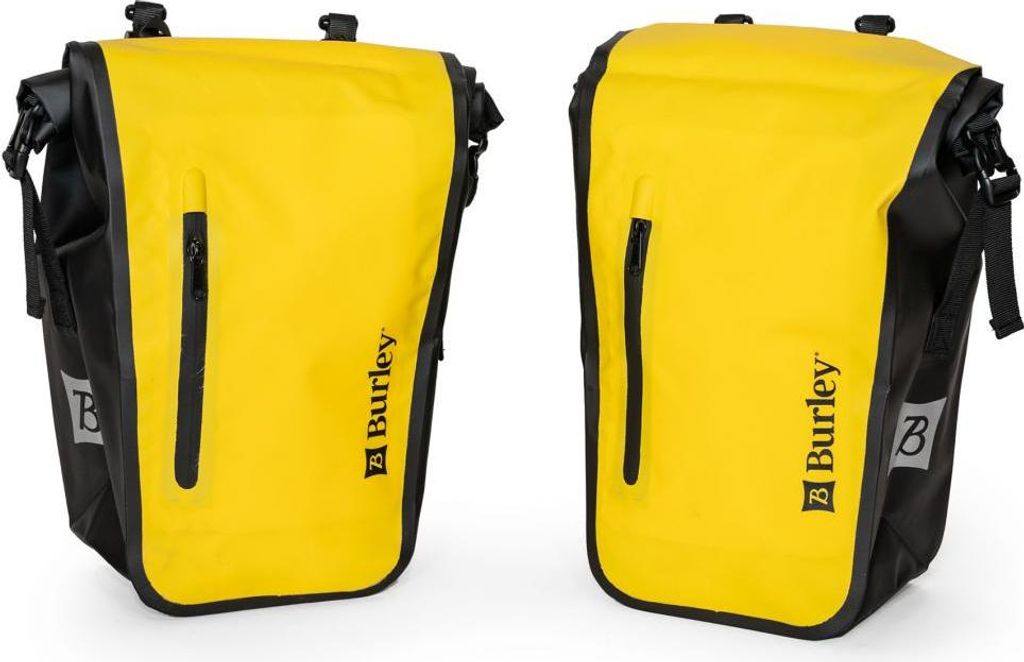 Burley Packtaschen-Set MY23 für COHO 22L Gelb - wasserdichte Fahrrad-Packtasc...