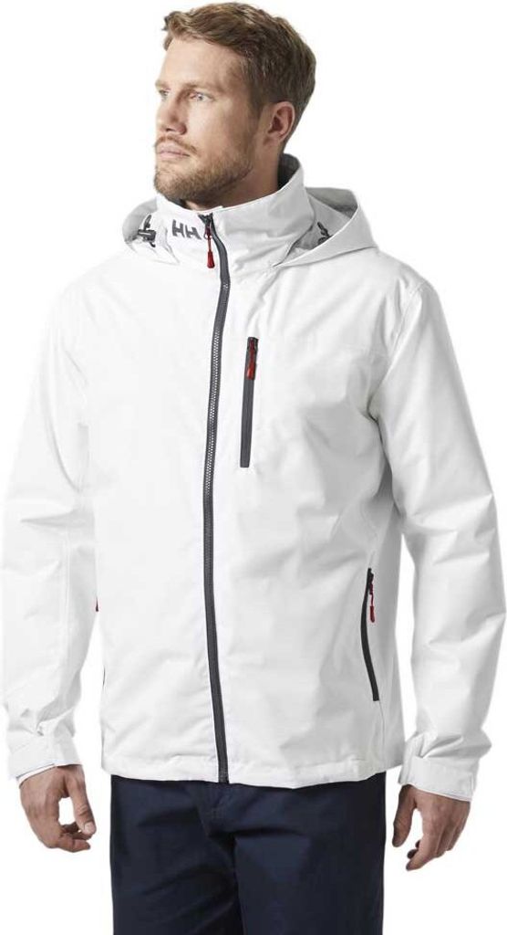 Helly Hansen Crew Hooded Midlayer 2 Jacke Weiß XL Herren Produktbild 