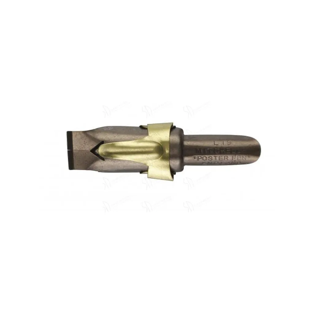 William Mitchell L19 Plume 9 mm pour Signalétique et Affiches - Set de 12