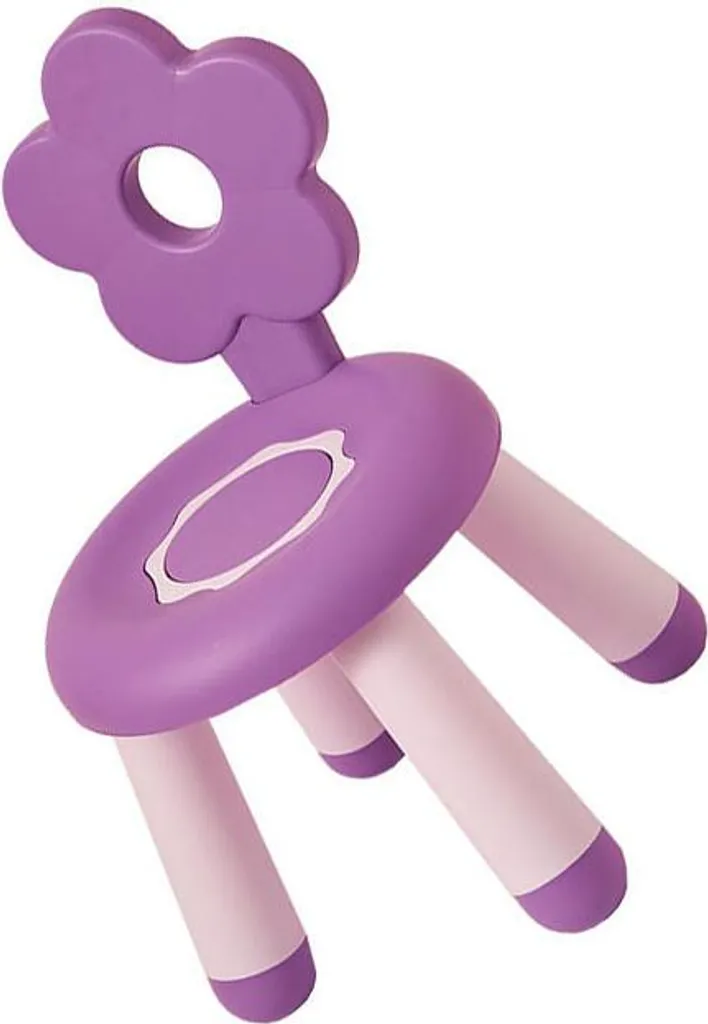 Chaise d'activité type 3 pour jeunes enfants en plastique léger rose